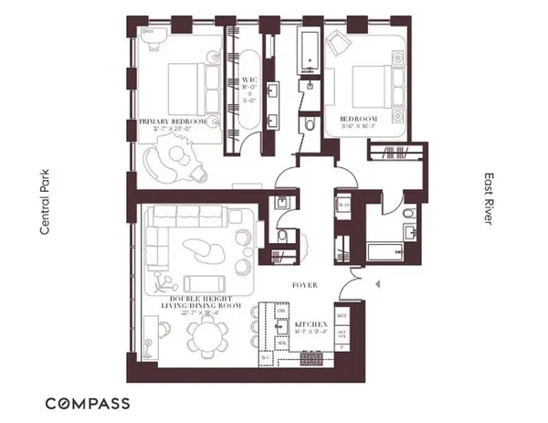 $4,495,000 | 1059 3rd Avenue, Unit 21B | Lenox Hill