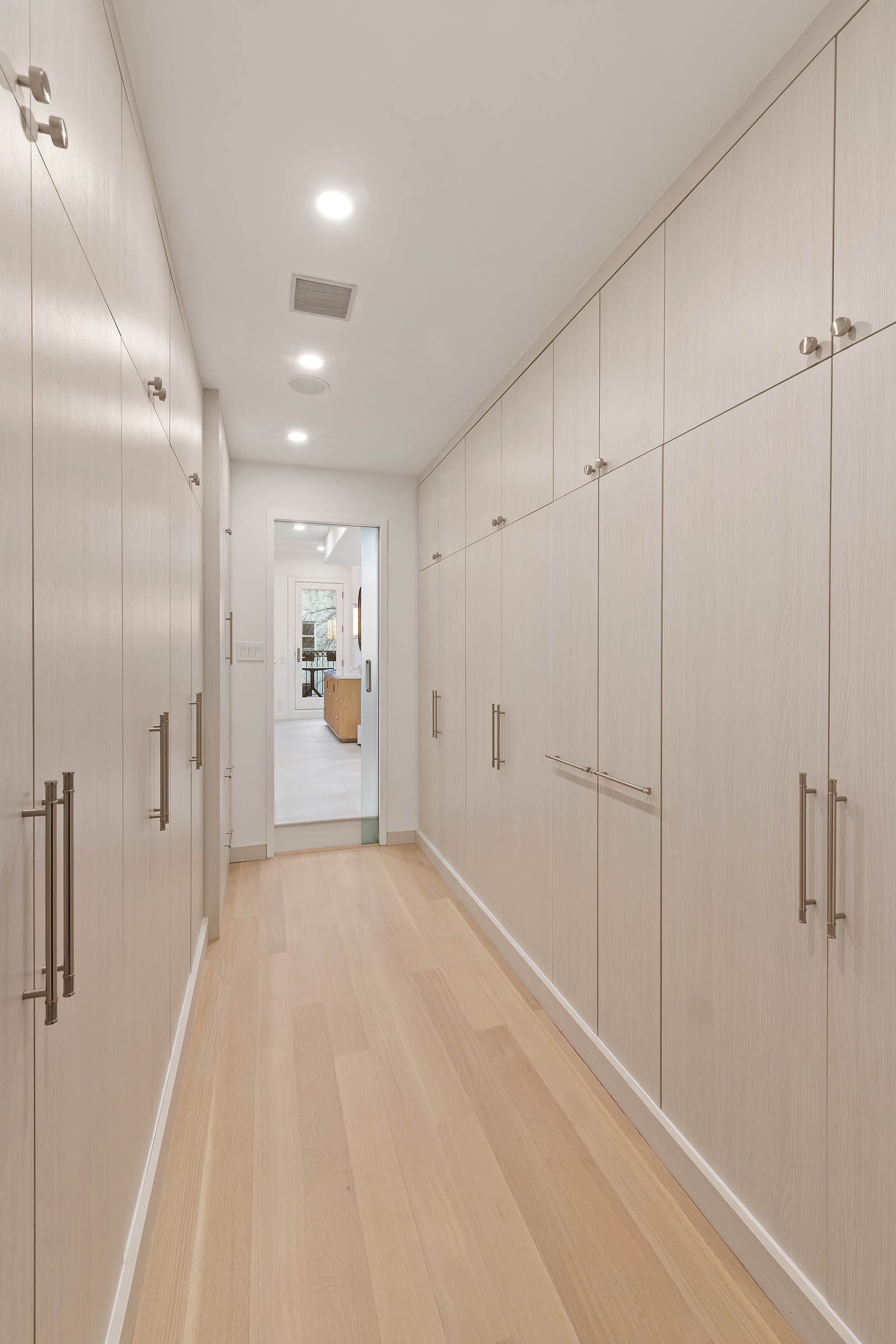 9 West 84th Street Manhattan, NY 10024 - Photo 22 of 31 a view of a hallway with wooden cabinet