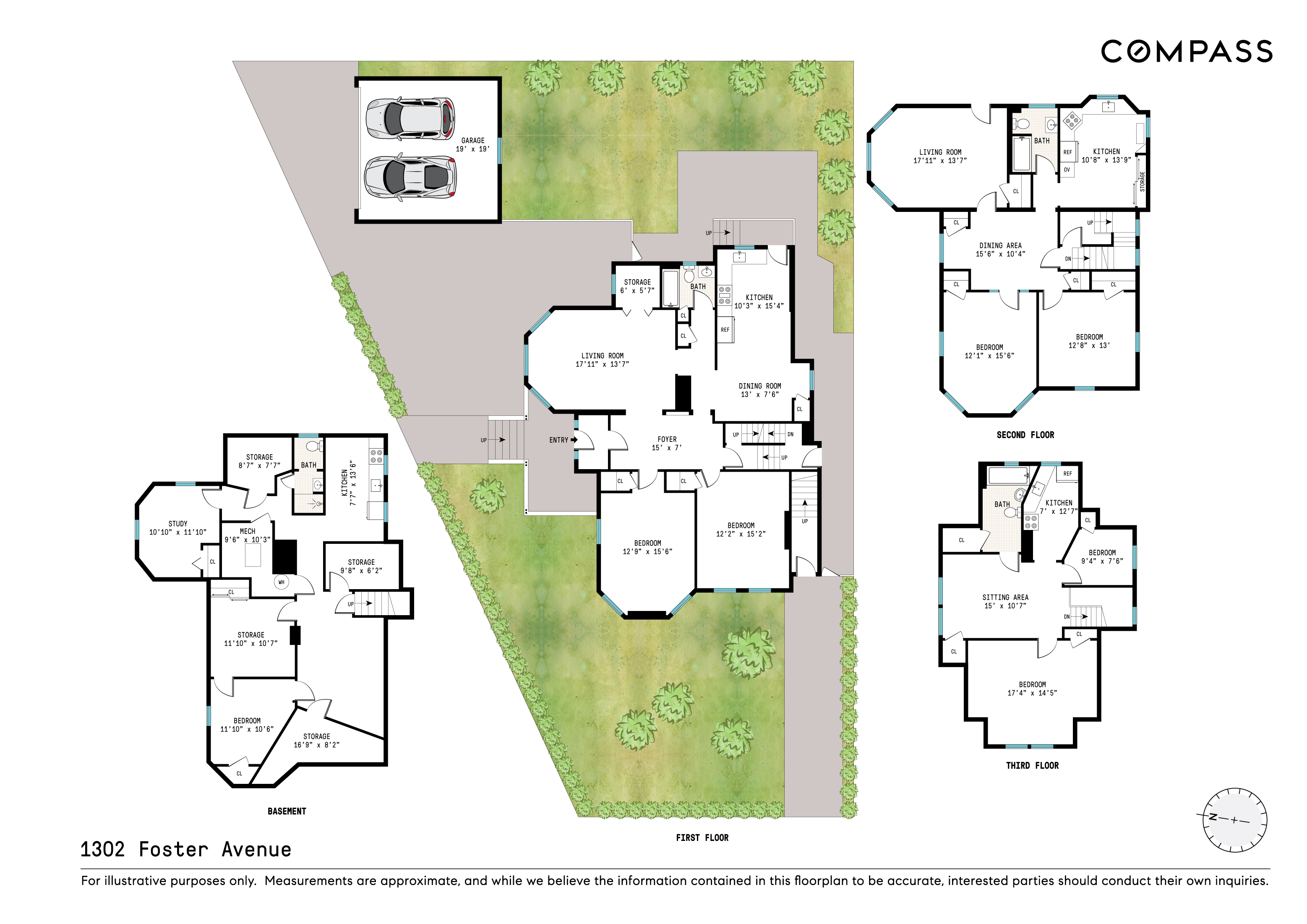 1302 Foster Avenue Brooklyn, NY 11230 - Photo 1 of 1 a picture of a room with furniture and a window