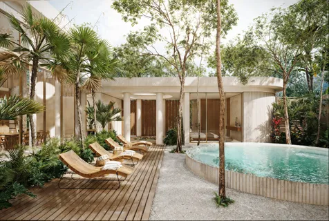 $1,295,000 | Cosmos By Amari 5 Av Sur 13, Unit 2, Central Tulum, Mexico, FL 33431