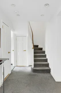 a view of entryway and hall