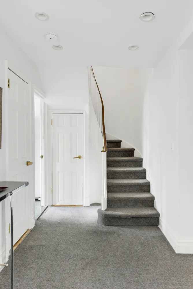 a view of entryway and hall