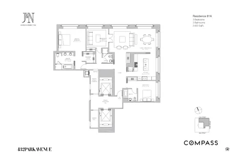 a picture of a floor plan