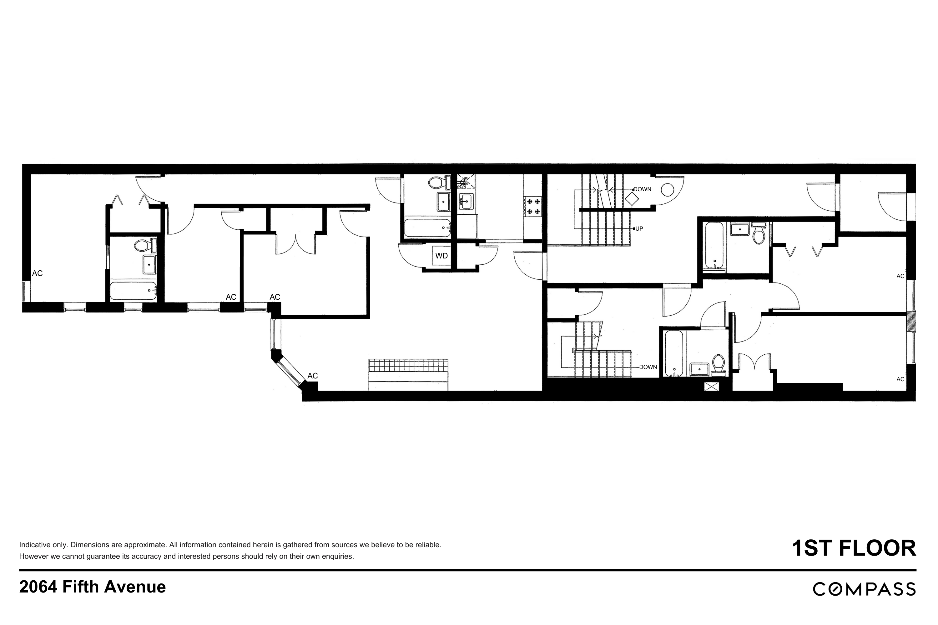 2064 5th Avenue Manhattan, NY 10035 - Photo 4 of 7 a picture of a black and white photo