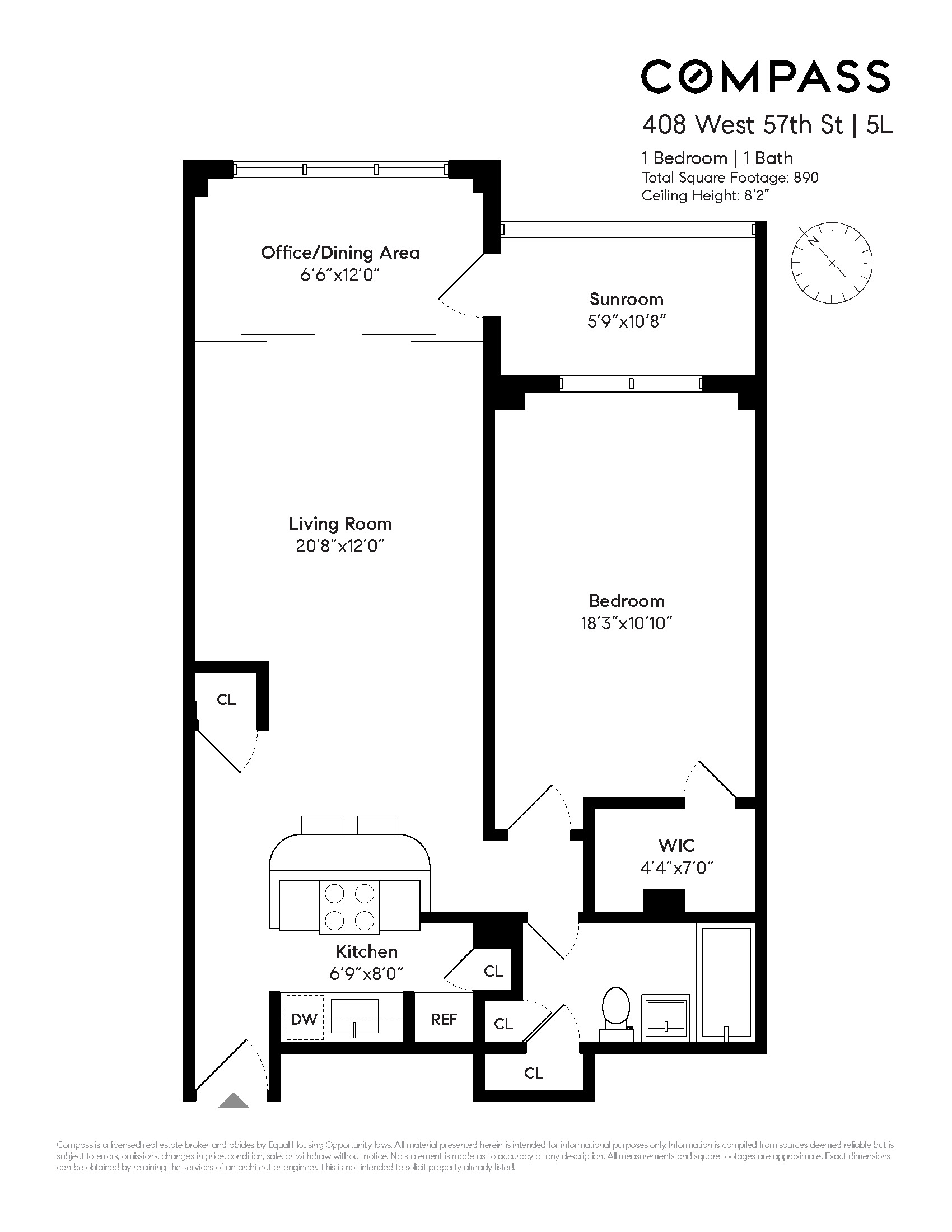 408 West 57th Street, Unit 5L Manhattan, NY 10019 - Photo 8 of 8