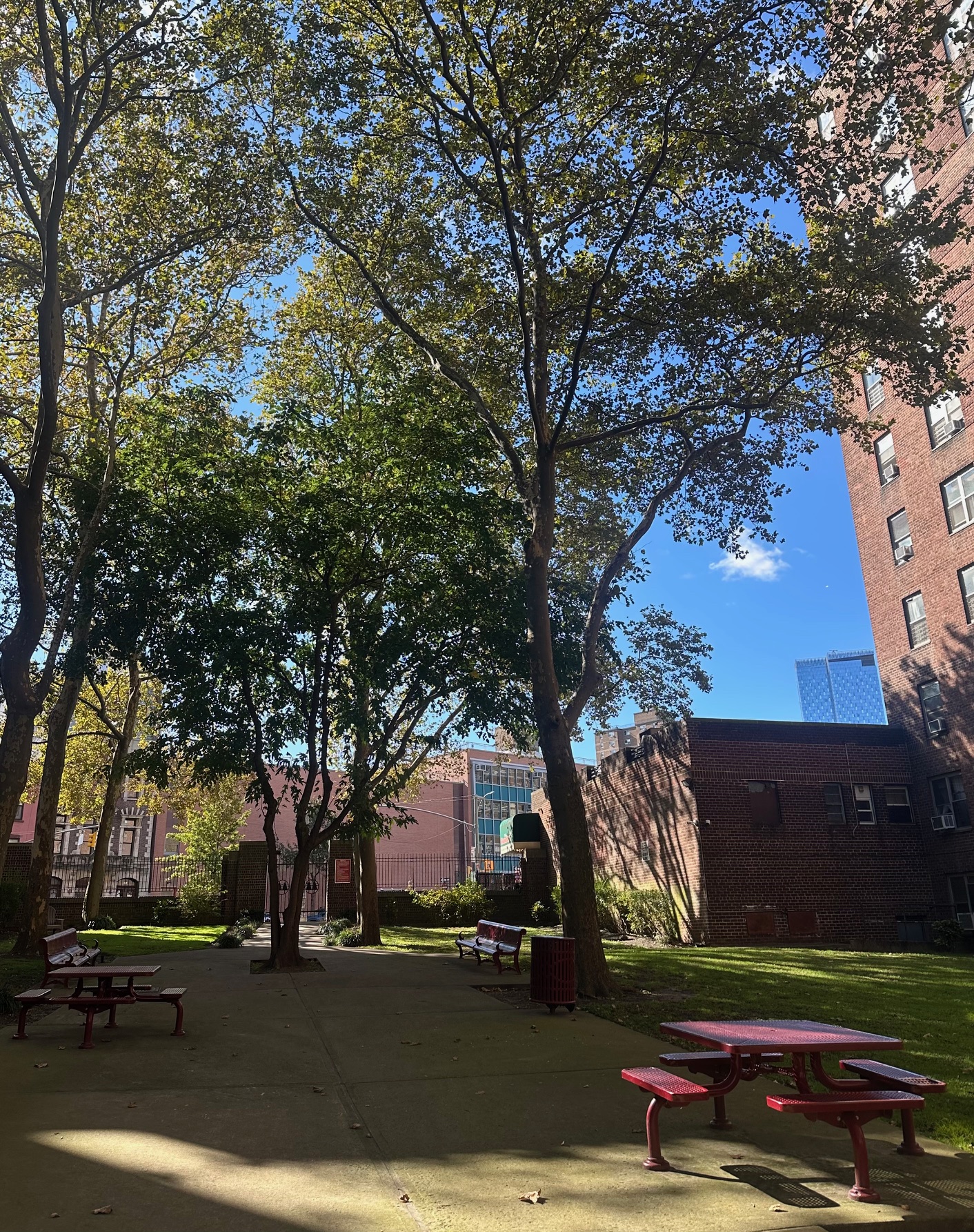 530 Grand Street, Unit E8C Manhattan, NY 10002 - Photo 11 of 15 a view of road with trees