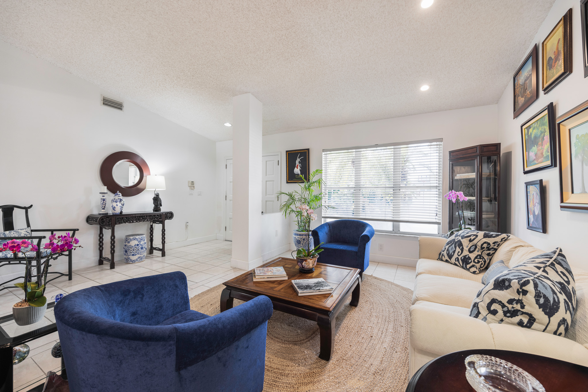 8610 Southwest 83rd Street Miami, FL 33143 - Photo 37 of 46 a living room with furniture and a large window