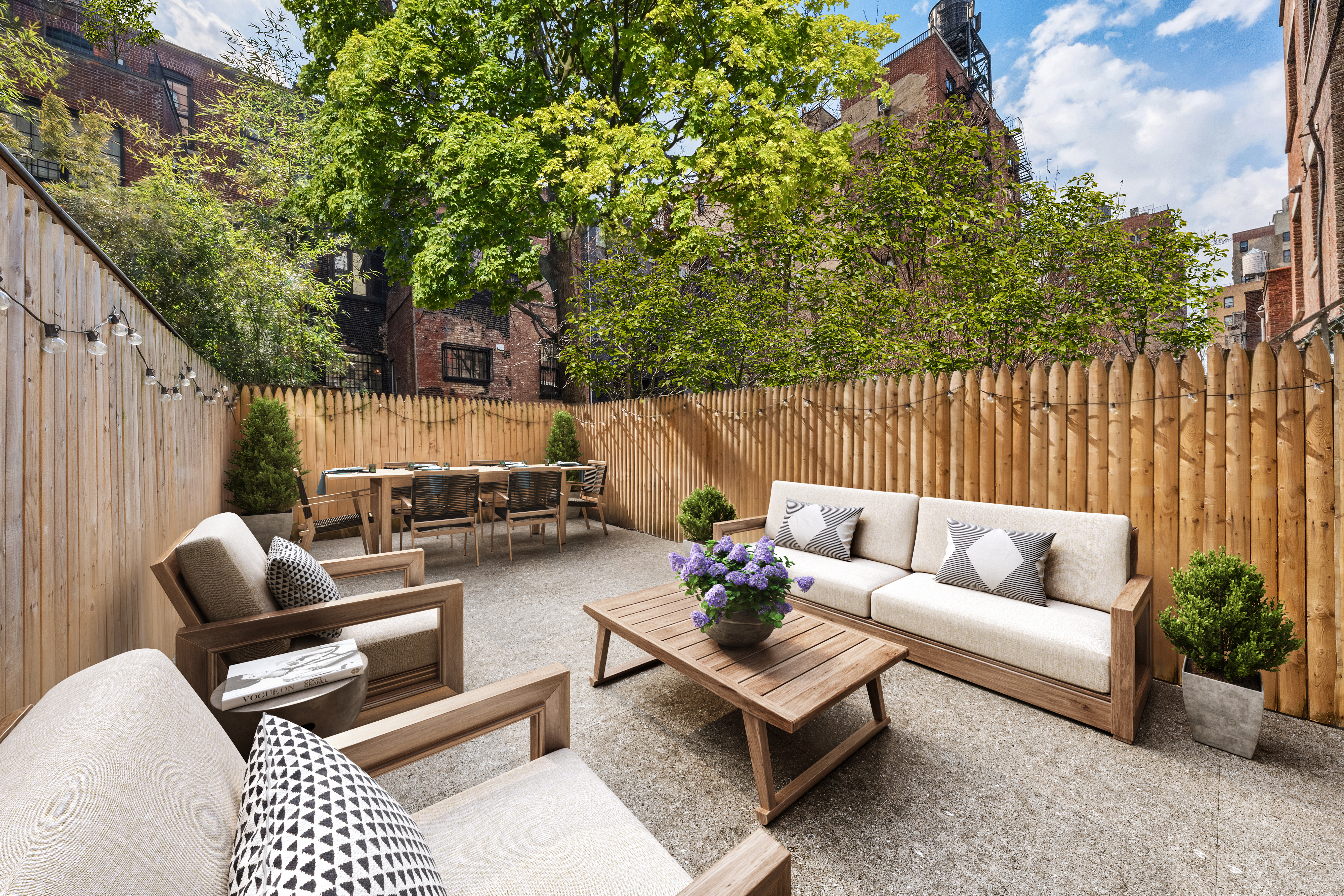 304 West 88th Street, Unit GC Manhattan, NY 10024 - Photo 1 of 16 a outdoor living space with furniture and a couch