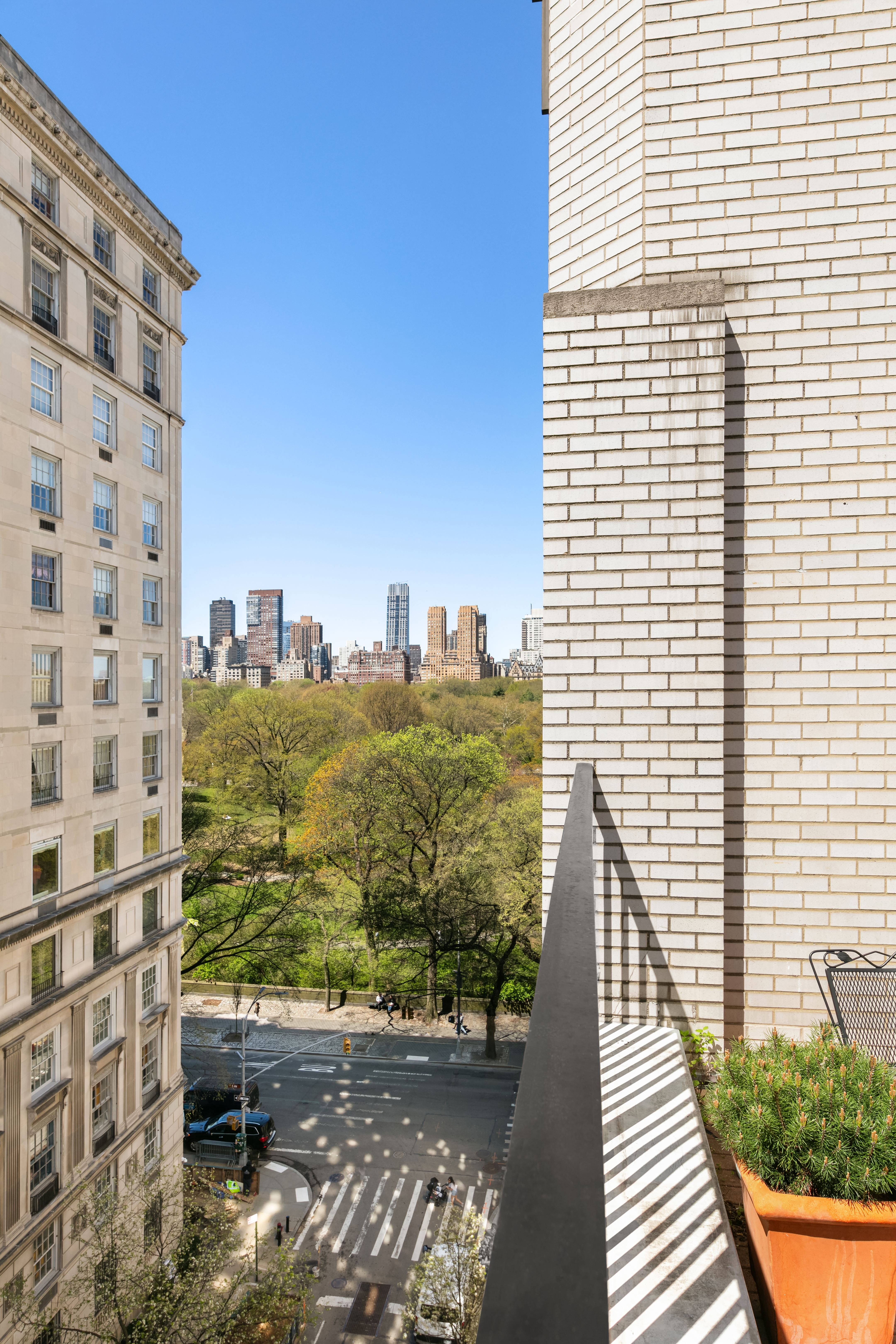 923 5th Avenue, Unit 10F Manhattan, NY 10021 - Photo 17 of 18 a view of balcony with wooden floor