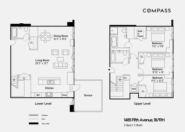 $2,025,000 | 1485 5th Avenue, Unit 18/19H | Harlem