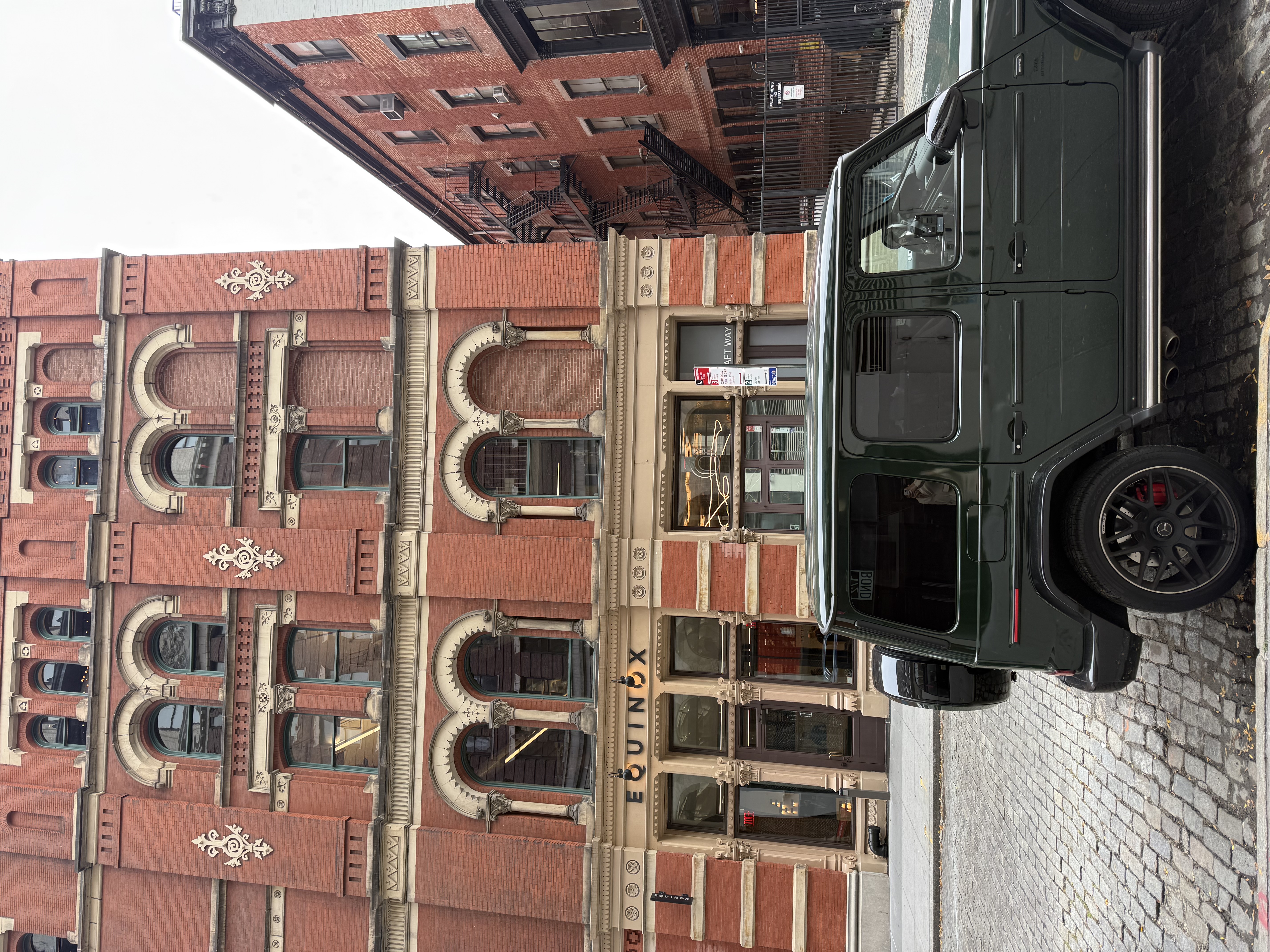 250 Mercer Street, Unit B706B707 Manhattan, NY 10012 - Photo 24 of 25 a front view of a building with parking space