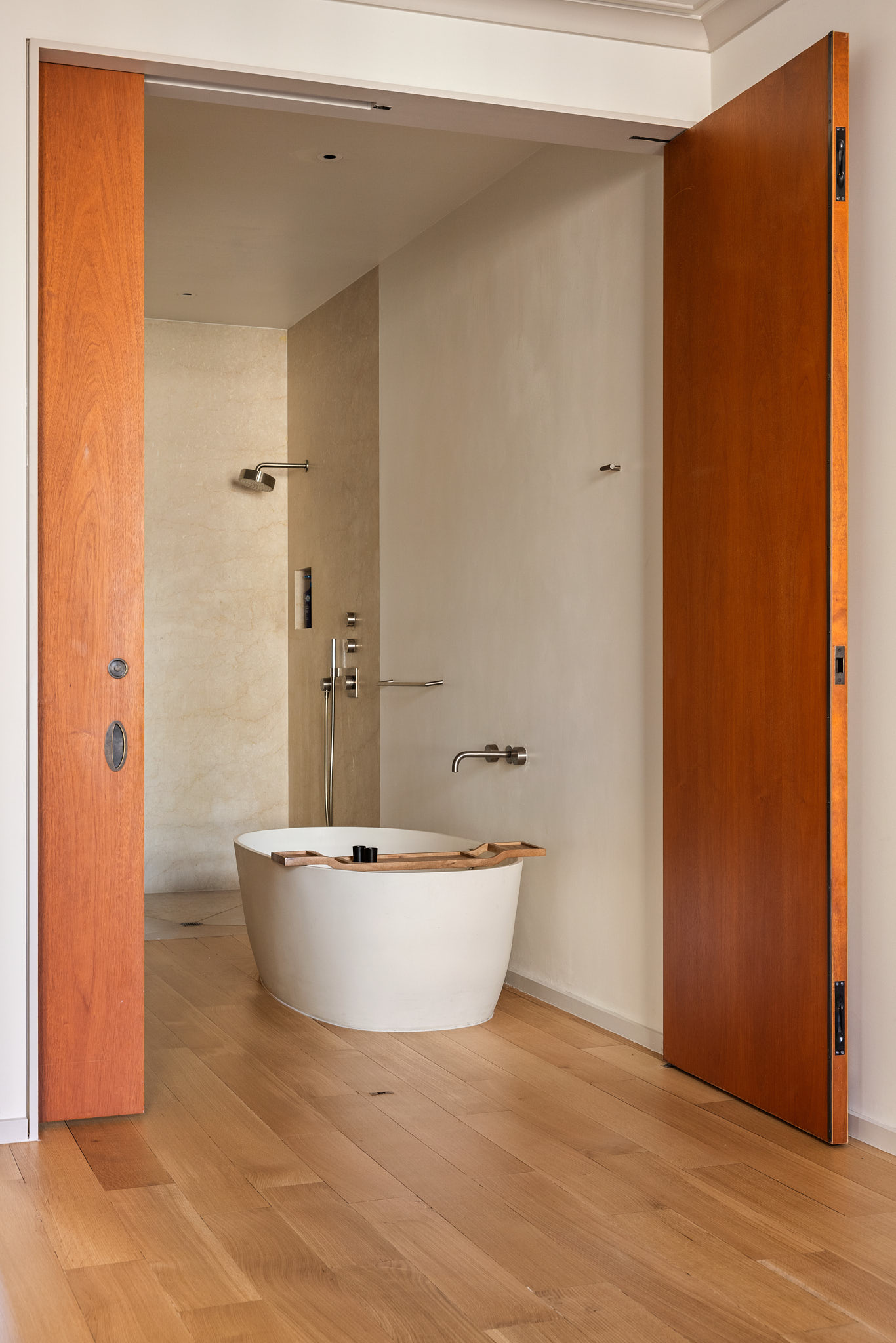 101 Wooster Street, Unit 3F/4F Manhattan, NY 10012 - Photo 10 of 24 a view of a bathroom with a bathtub
