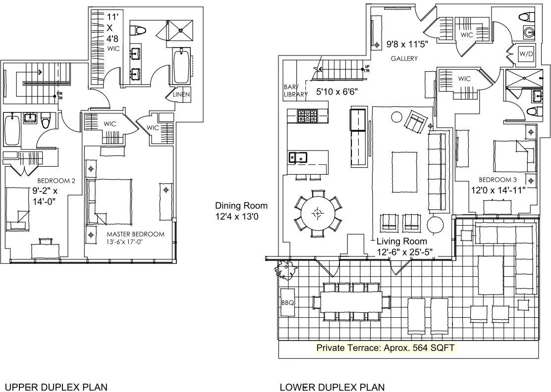 $4,100,000 | 555 West 59th Street, Unit TH3C | Upper West Side