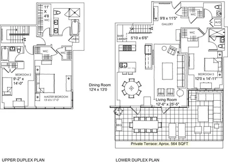 $4,100,000 | 555 West 59th Street, Unit TH3C | Upper West Side