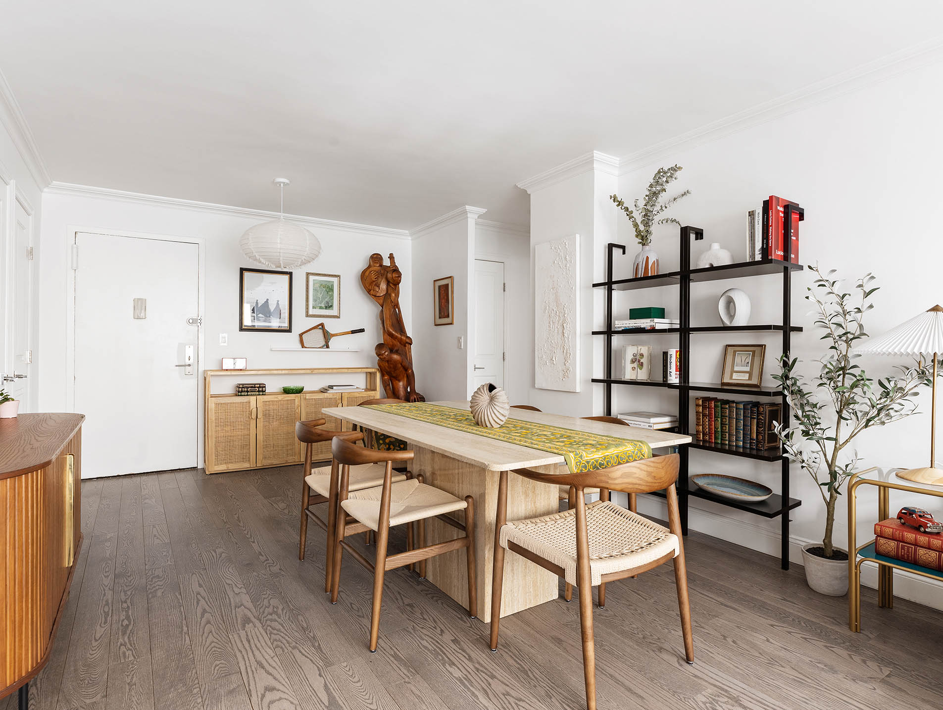 301 East 69th Street, Unit 7E Manhattan, NY 10021 - Photo 11 of 15 a view of a workspace with furniture and a living room