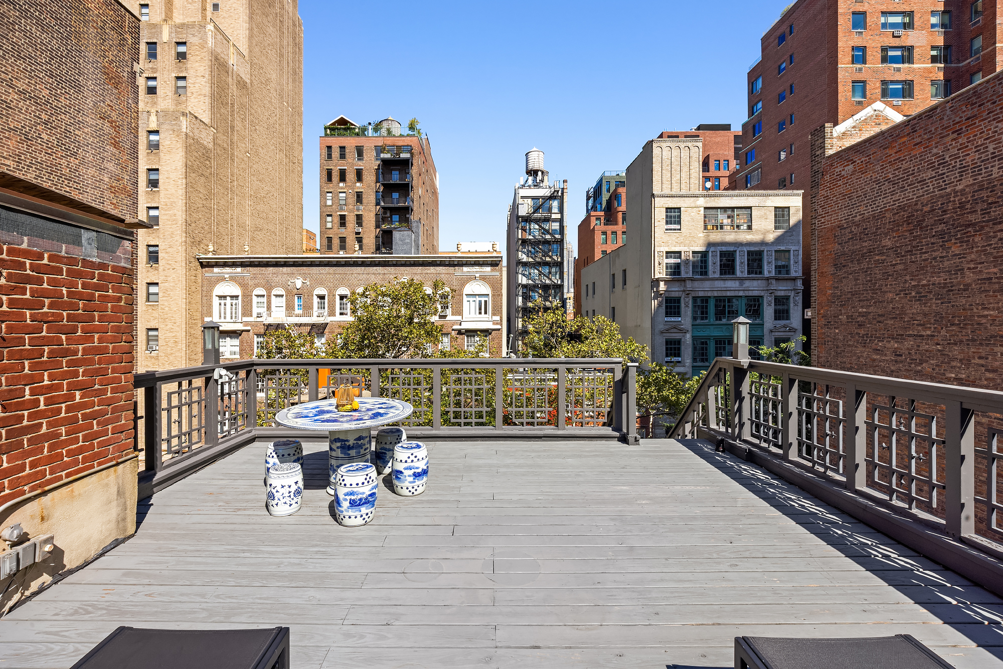 112 West 13th Street Manhattan, NY 10011 - Photo 36 of 46 a view of roof deck with patio