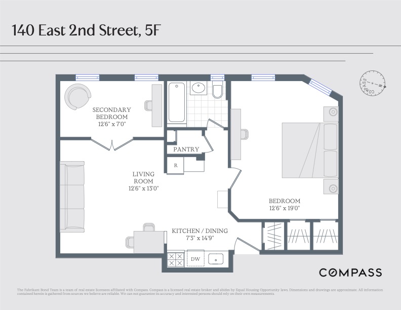 140 East 2nd Street, Unit 5F Brooklyn, NY 11218 - Photo 7 of 7 unknown