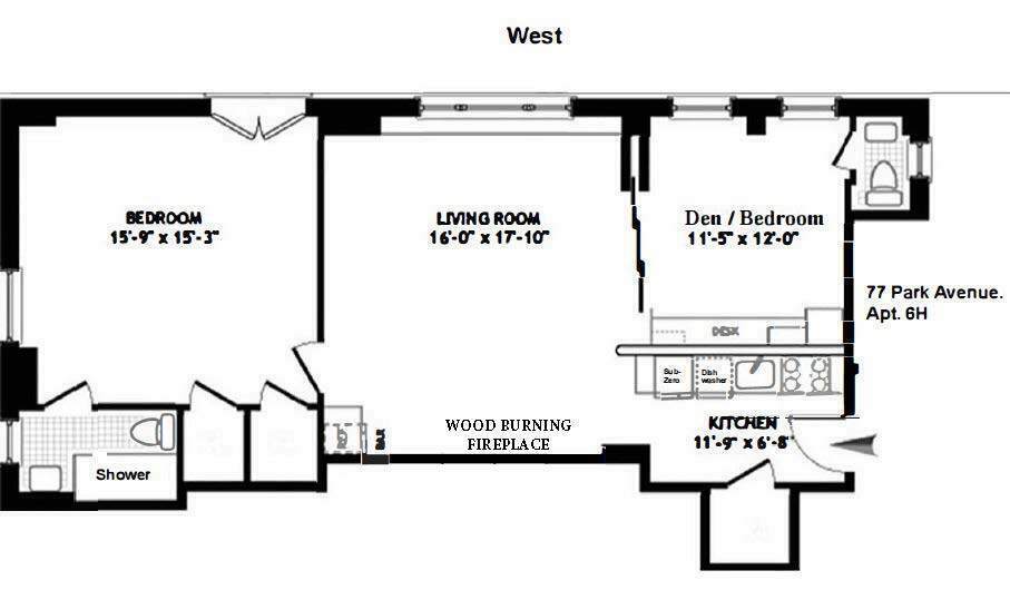 77 Park Avenue, Unit 6H Manhattan, NY 10016 - Photo 9 of 9