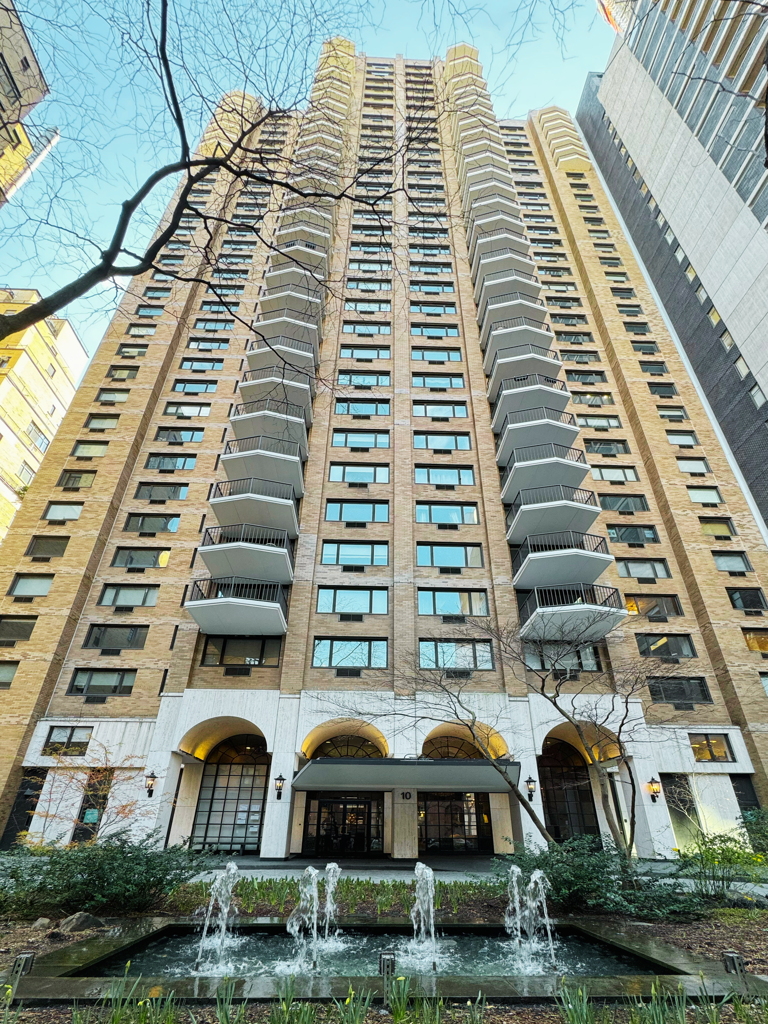 10 West 66th Street, Unit 7C Manhattan, NY 10023 - Photo 18 of 19 a front view of a multi story building