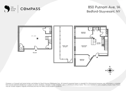 $995,000 | 850 Putnam Avenue, Unit 1A | Bedford-Stuyvesant
