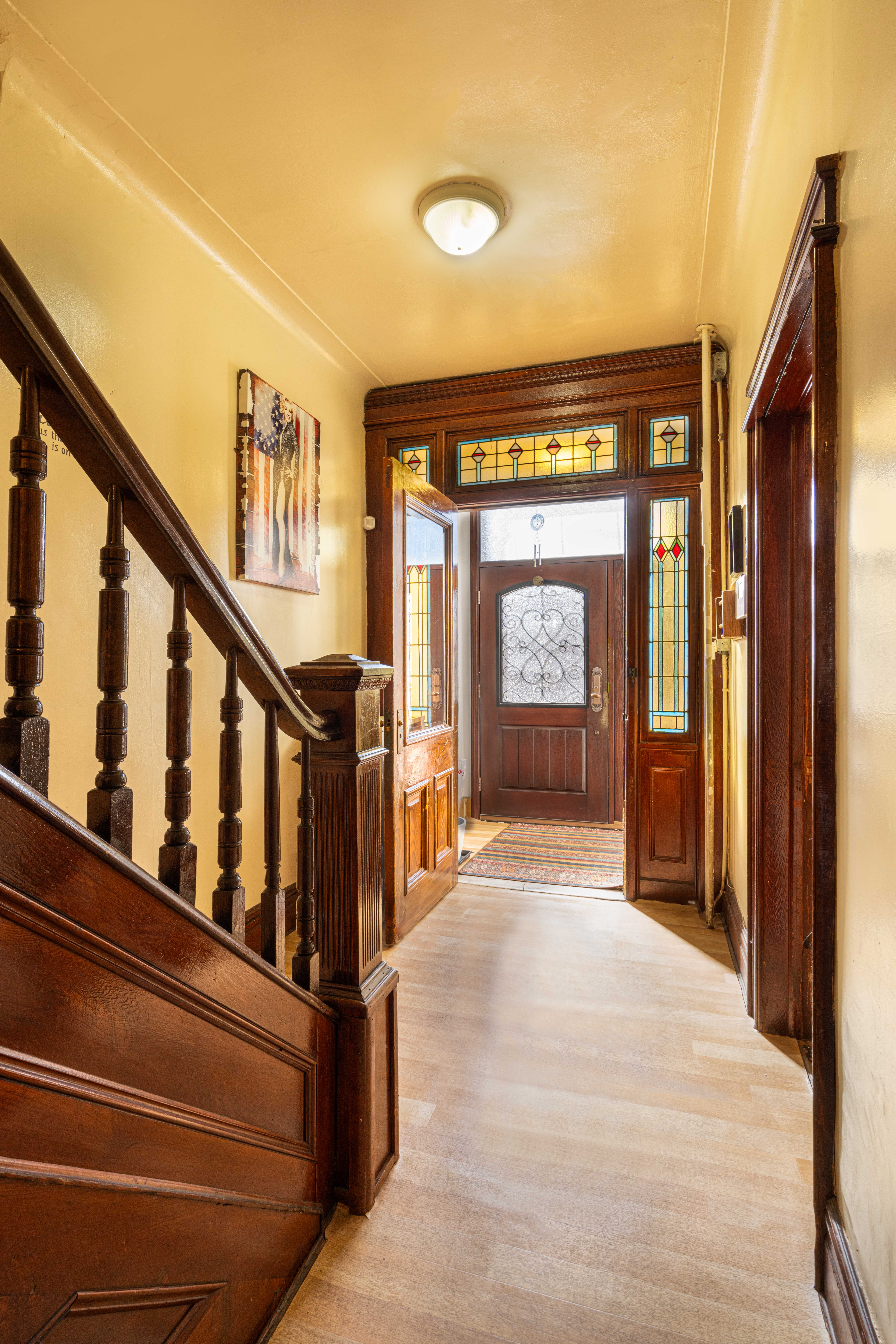 75-27 61st Street Queens, NY 11385 - Photo 2 of 10 a view of an entryway