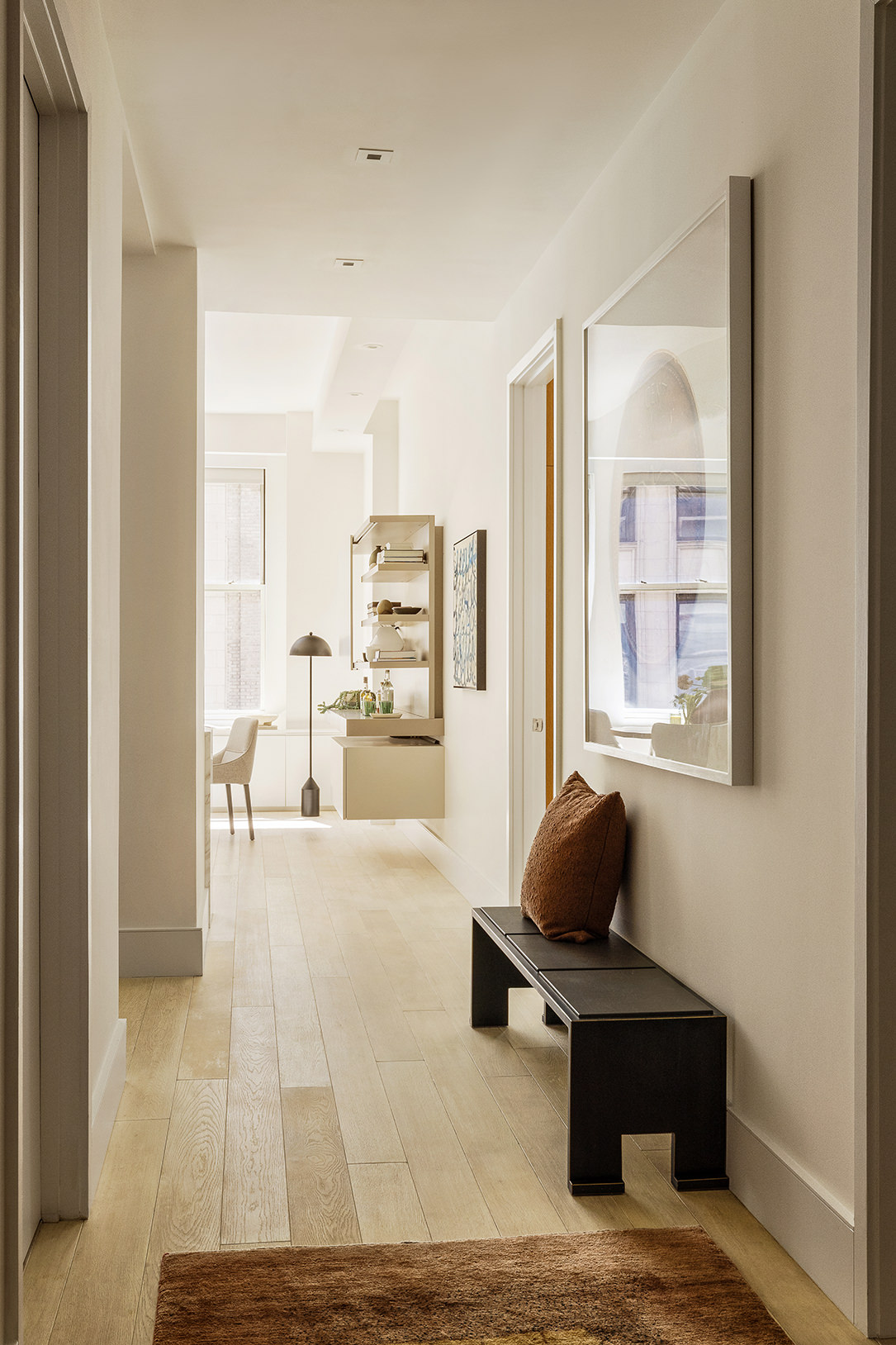 49 East 21st Street, Unit 9A Manhattan, NY 10010 - Photo 9 of 18 a living room with furniture and a table