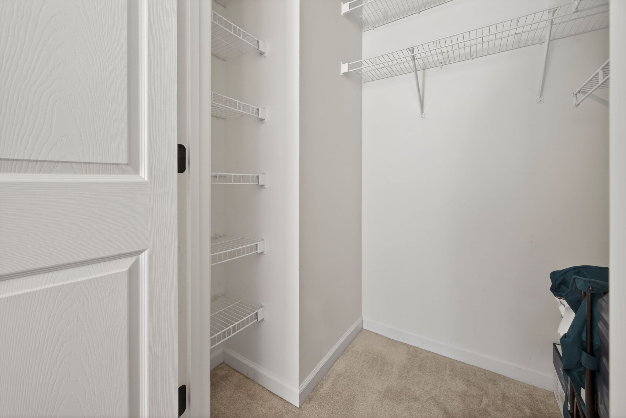 Huntscroft Lane Raleigh, NC 27617 - Photo 48 of 49 a view of walk in closet with empty racks