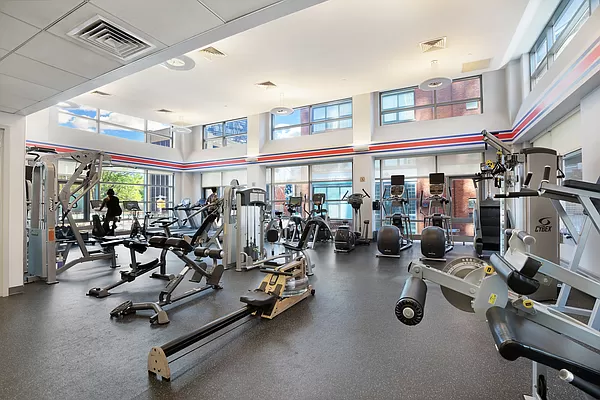 100 Jay Street, Unit 26B Brooklyn, NY 11201 - Photo 12 of 15 a view of a room with gym equipment