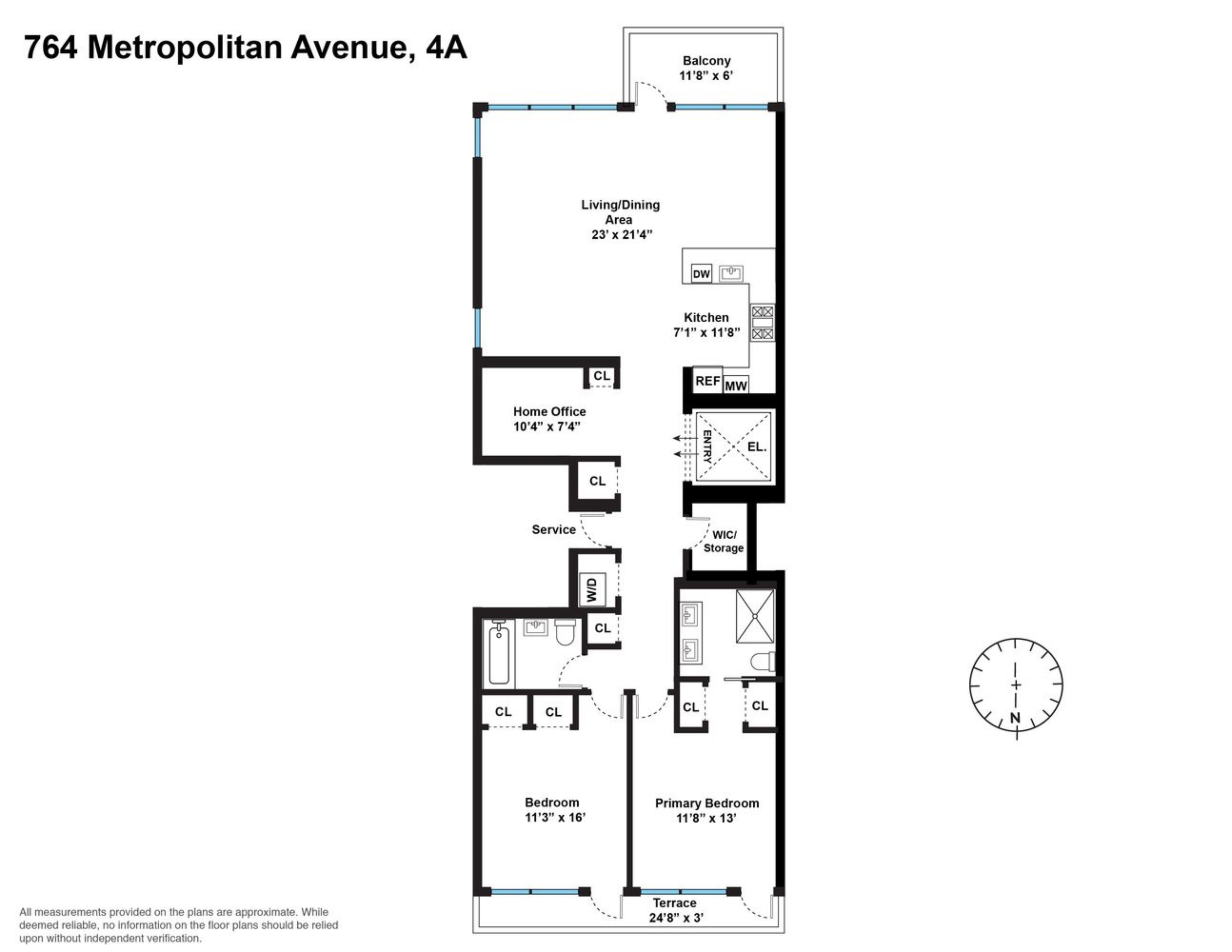 764 Metropolitan Avenue 4A East Williamsburg Brooklyn NY 11211