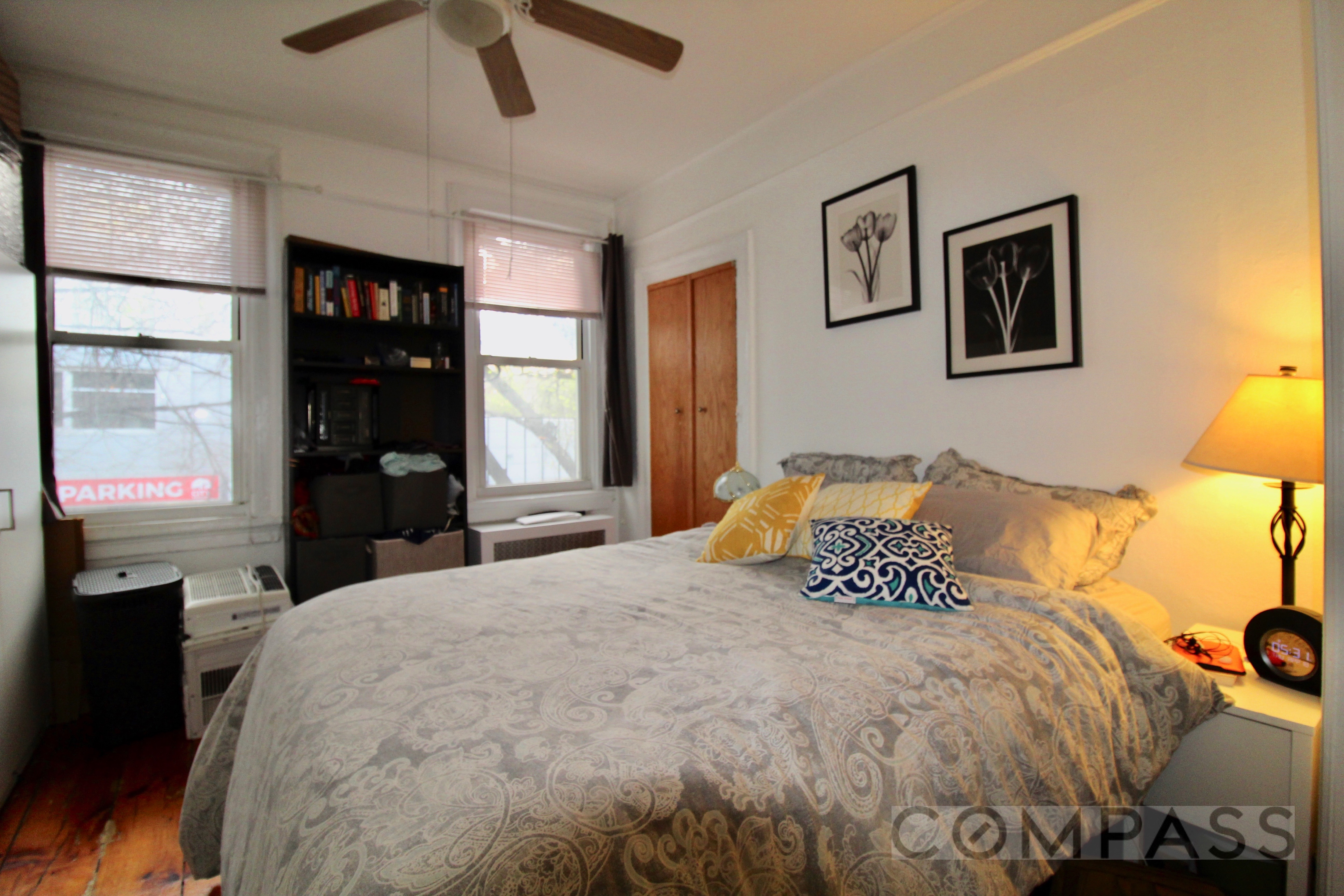 53 Duffield Street, Unit 3 Brooklyn, NY 11201 - Photo 3 of 11 a bedroom with a large bed and a window