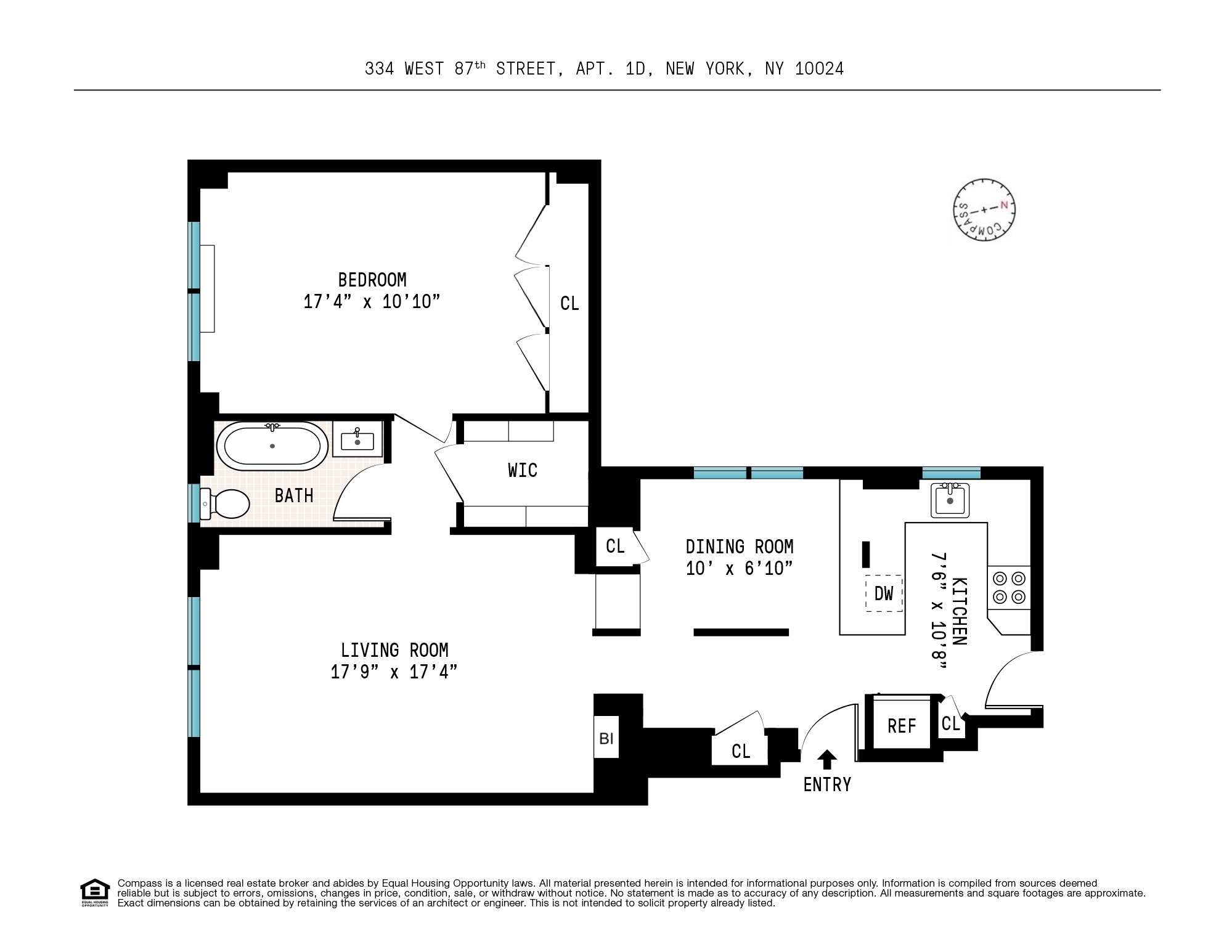 334 West 87th Street, Unit 1D Manhattan, NY 10024 - Photo 8 of 8