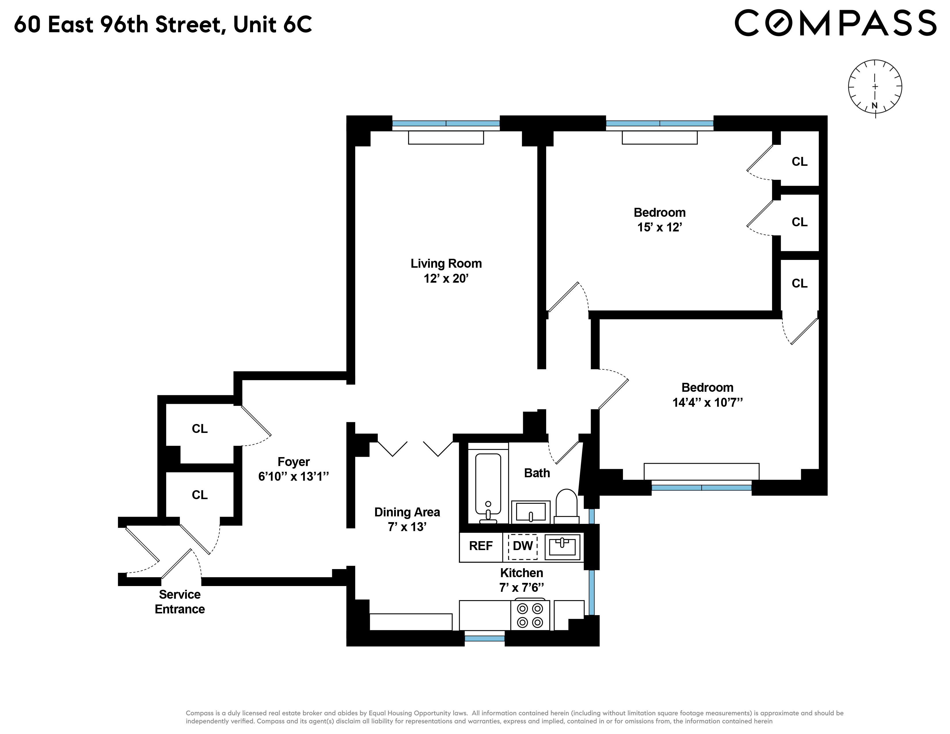 60 East 96th Street, Unit 6C Manhattan, NY 10128 - Photo 9 of 9 unknown