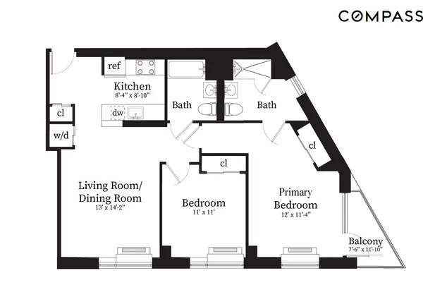 $1,488,000 | 25-19 43rd Avenue, Unit 508 | Long Island City