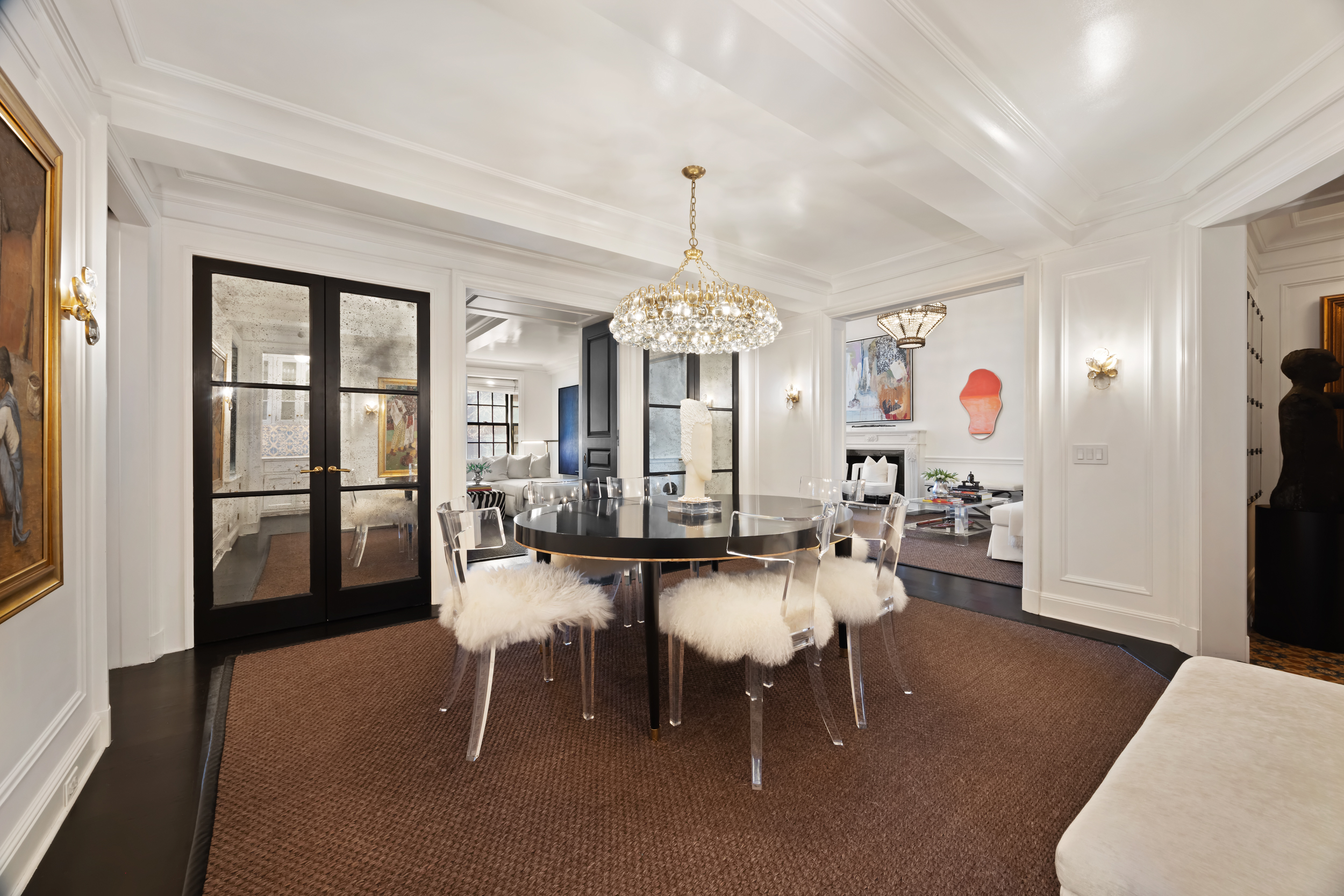 170 East 78th Street, Unit 8E Manhattan, NY 10075 - Photo 5 of 16 a view of a dining room with furniture and window