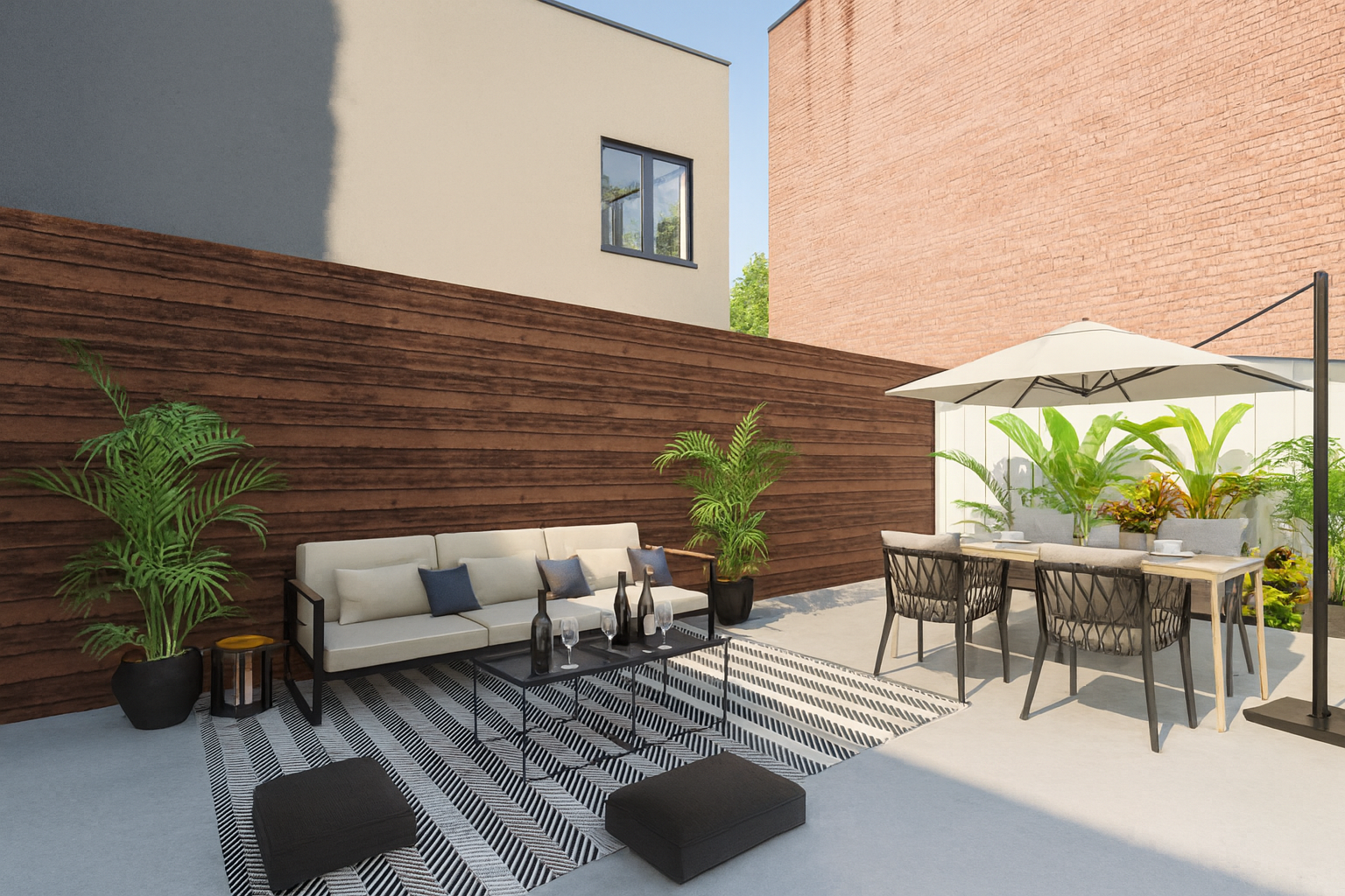 187 Woodpoint Road Brooklyn, NY 11211 - Photo 16 of 17 a outdoor living space with furniture