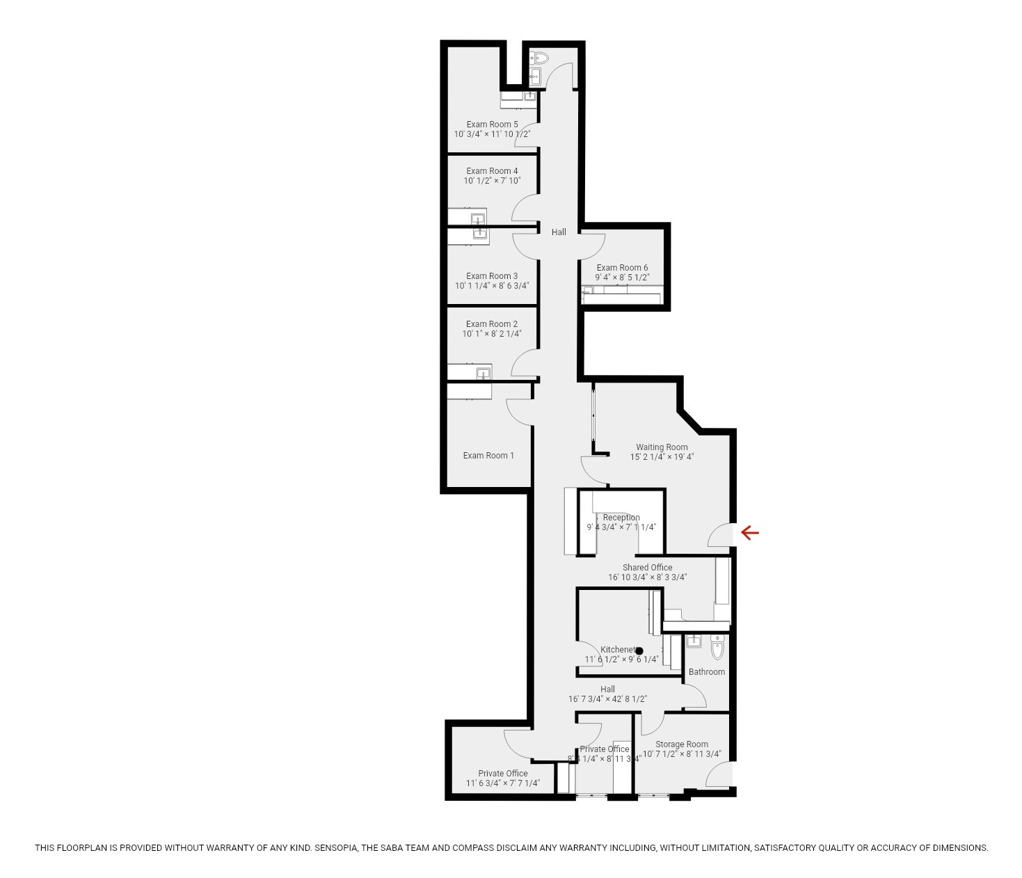 406 15th Street, Unit M1 Brooklyn, NY 11215 - Photo 19 of 19 a view of a bench in front of a door