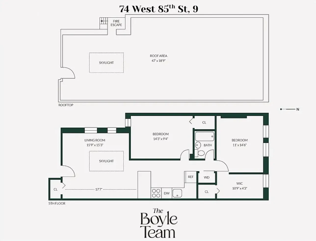 $1,250,000 | 74 West 85th Street, Unit 9 | Upper West Side