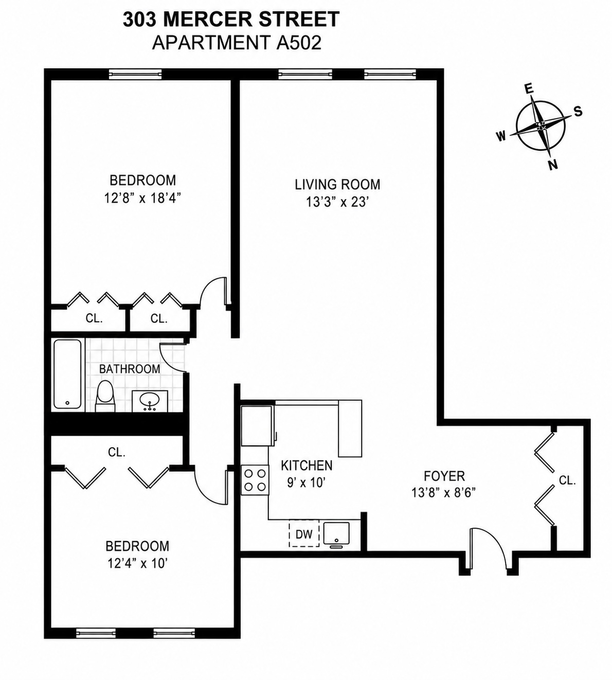303 Mercer Street, Unit A502 Manhattan, NY 10003 - Photo 13 of 13