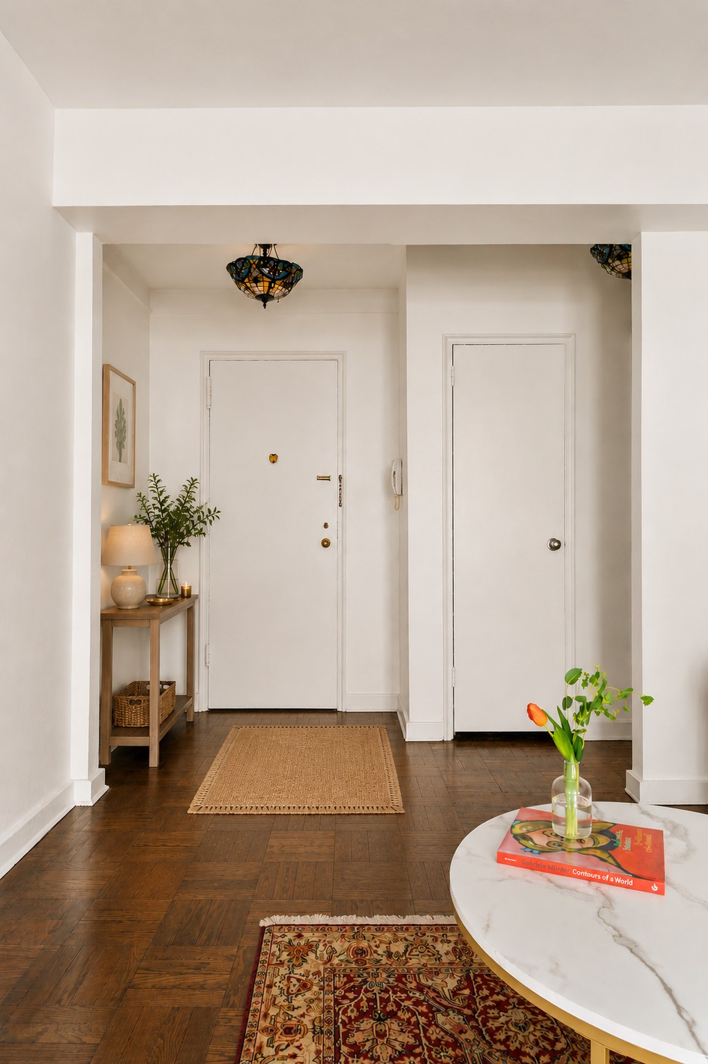 57 Montague Street, Unit 2G Brooklyn, NY 11201 - Photo 4 of 8 a view of a hallway with a potted plant