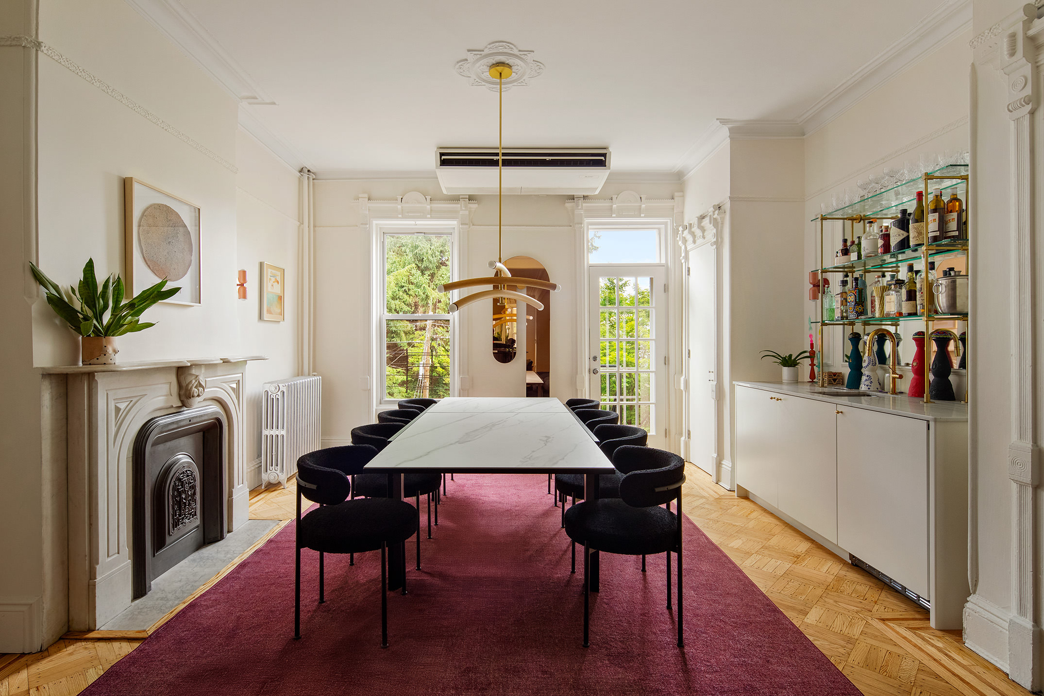 366 6th Avenue Brooklyn, NY 11215 - Photo 3 of 20 a view of a dining room with furniture window and wooden floor