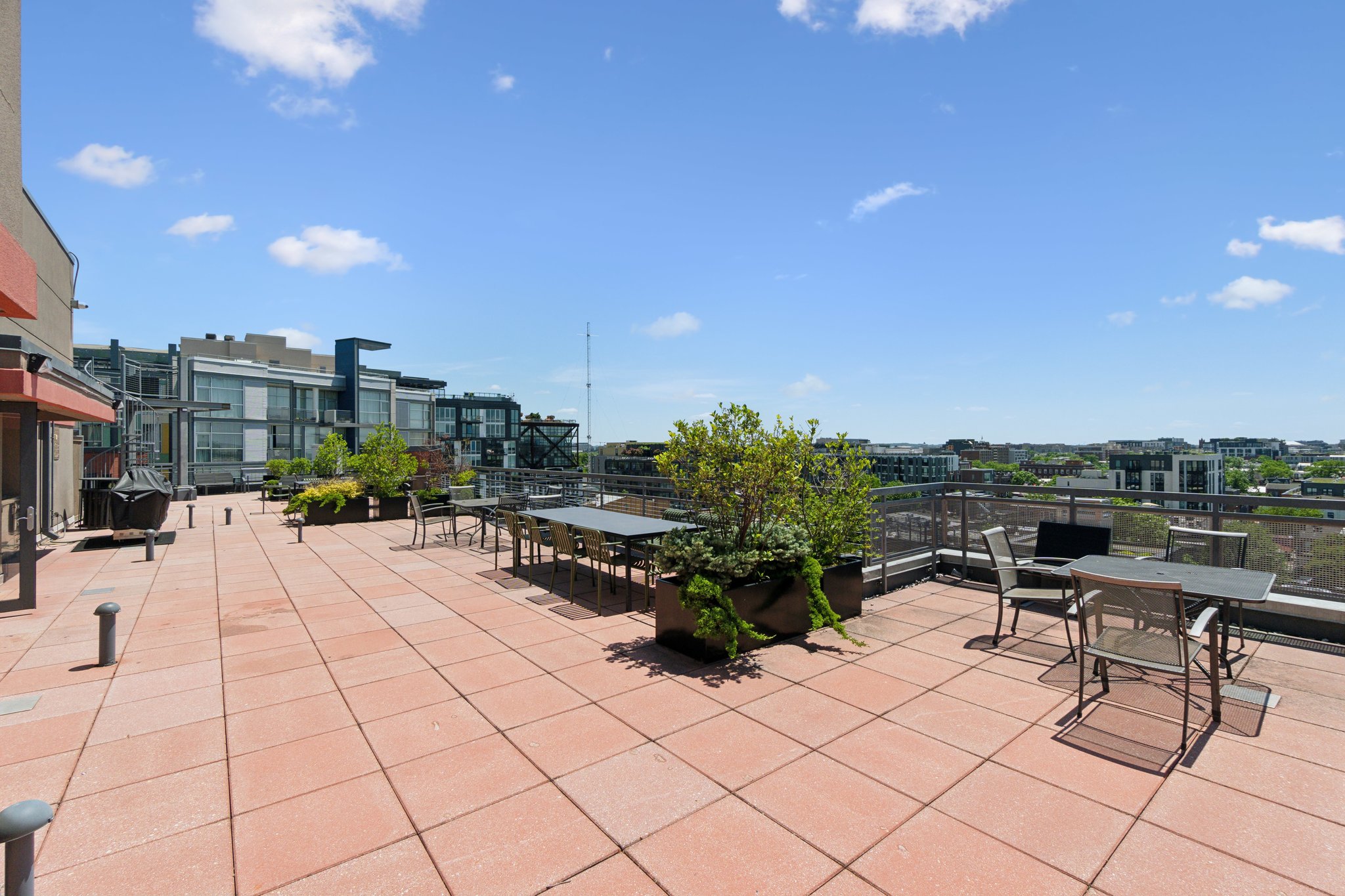 2120 Vermont Avenue Northwest, Unit 309 Washington, DC 20001 - Photo 25 of 26 a view of a terrace with sitting area