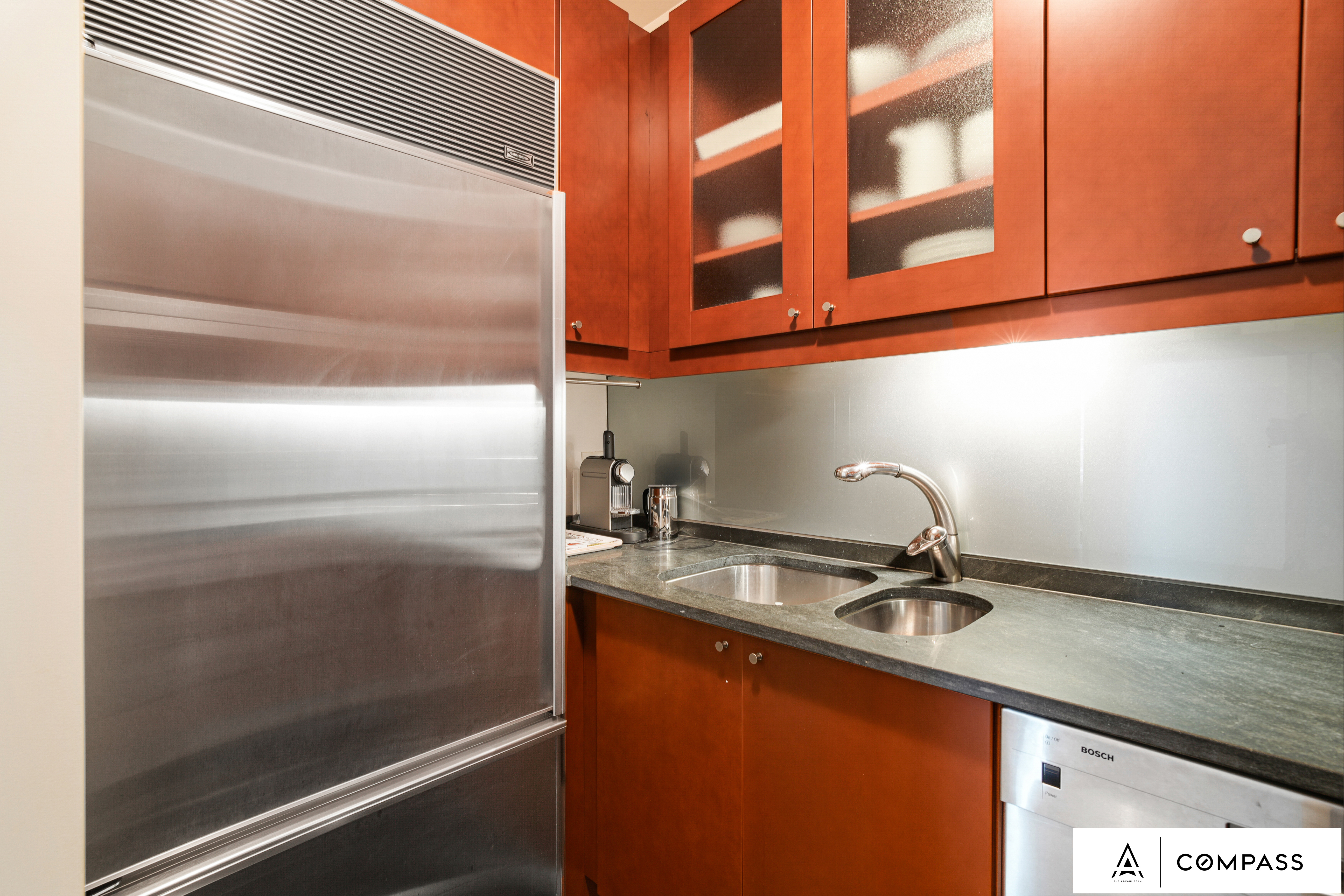 230 West 56th Street, Unit 49C Manhattan, NY 10019 - Photo 4 of 14 a close view of sink and tap