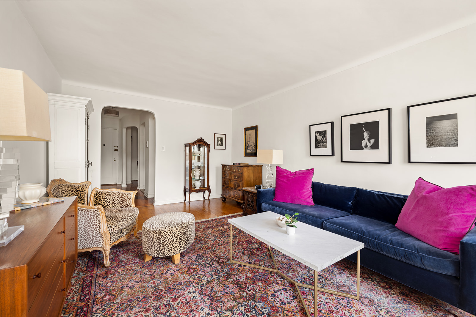 73 Columbia Heights, Unit C1 Brooklyn, NY 11201 - Photo 3 of 14 a living room with furniture and a couch