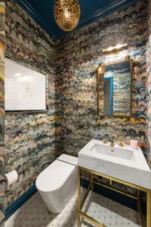 a view of a city with tall buildings