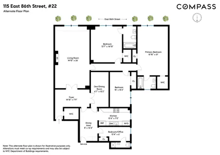 $2,200,000 | 115 East 86th Street, Unit 22 | Upper East Side