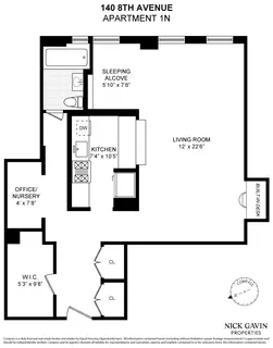 $625,000 | 140 8th Avenue, Unit 1N | Park Slope