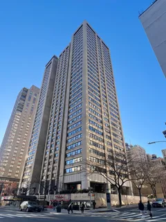 a front view of a building