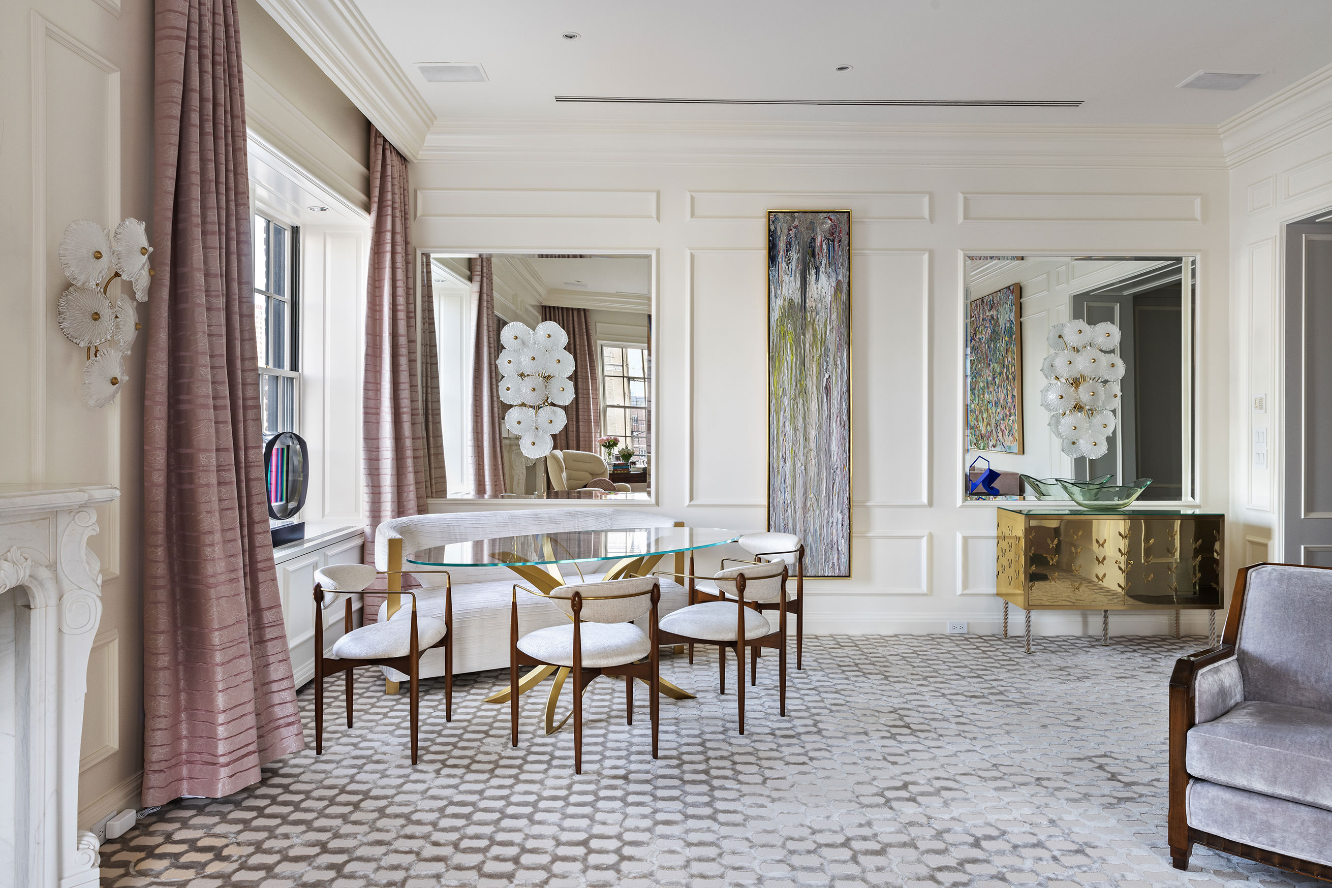535 Park Avenue, Unit 14C Manhattan, NY 10065 - Photo 6 of 18 a view of a livingroom with furniture and windows
