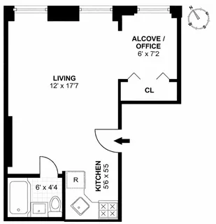 $450,000 | 144 Park Place, Unit 2F | Park Slope