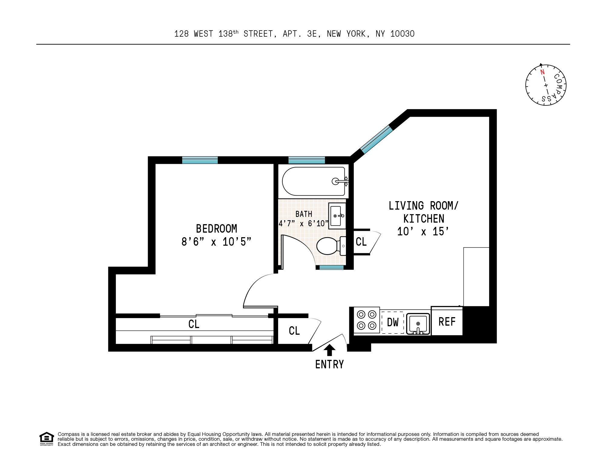 128 West 138th Street, Unit 3E Manhattan, NY 10030 - Photo 7 of 7